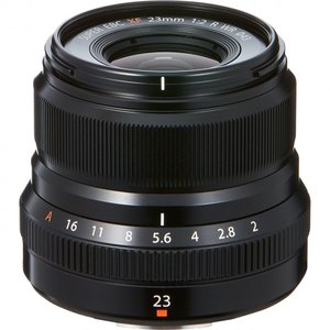 Fujifilm XF23mm F2.0 WR Black