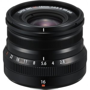 Fujifilm XF16mm F2.8 R WR Black